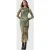 AllSaints Hanako Mesh Dress Emerge Olive Green