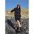 Kniehoge corduroyjurk met ruitjespatroon