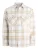 Jack & Jones Premium Overhemd ‘RAYLE’  beige / bruin / wit