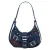 Desigual denim schoudertas blauw