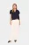 Blouse met korte mouwen Regular fit Night Sky dark blue