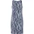 Mouwloze zebraprint jurk