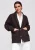 Ombre Gebreid vest  bruin