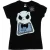 Li-cense Disney dames nightmare before christmas jack skellington eng gezicht katoenen t-shirt