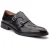 Base London Taper Leren Zwarte Dubbele Monk Schoenen voor Mannen