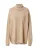 A LOT LESS Trui ‘Fleur’  camel / offwhite