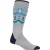 Heat Holders Dames lichtgewicht thermo skisokken – Grijze Fairisle