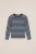 WE Fashion – Meisjes T-shirt van ribstof met print – Lichtblauw – Katoen –