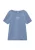s.Oliver Shirt  duifblauw / wit