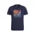 Mountain Warehouse Heren Tidal Wave Organisch Katoenen T-shirt (Marine)