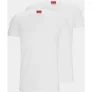 HUGO Men T-shirt korte mouw Wit HUGO-Round 10194355 01 50325440/100