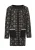 Faina Vest Dames zwart en wit