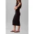 Calvin Klein Woven Label Polo Dress Dark Sapphire