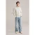 We Fashion Halfway Zipper Light Grey