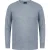 Fabric Heren Wafel T-shirt met lange mouwen (Grijs)