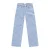 Cars gebloemde loose fit jeans light blue denim