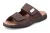 Rieker Slippers zomerschoen, slippers, klittenbandschoen, met logo-plakette