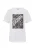 comma casual identity Shirt  zwart / wit