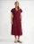 MixRay Jurk  bourgogne