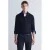 Mango Man regular fit gebreide trui – marine