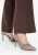 Wittchen Dames leren pumps met bandje, beige, natuurlijk leer