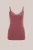 WE Fashion – Dames singlet met kant – Oudroze – Katoen –