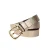 Legend leren riem goudkleurig