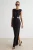 TRENDYOLMİLLA Dames Zwart Effen Maxi Mouwloos Stijlvol/Avond Recht Avond & Gala Jurk