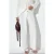 Dames Hoge Taille Wijde Pantalon van Crepe