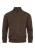INDICODE JEANS Gebreid vest ‘Bermie’  donkerbruin