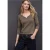 Street One Dames Shirt met hartvormige halslijn in Bruin