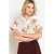 LOLALIZA gebloemde blouse ecru