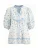 Imily Bela Blouse  hemelsblauw / wit