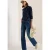 Cecil Dames Hoodie met patroon in Blauw