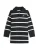 TOMMY HILFIGER Jurk  zwart / wit