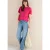 Cecil Dames Shirt met schouderdetail in Pink