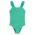 WE Fashion badpak met ruches groen