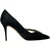Manolo Blahnik Nadira Versierde Pumps in Zwart Satin