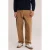 WE Fashion twill loose fit jeans met plooien – dark wet sand