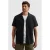 PME Legend regular casual overhemd met ingebreid patroon grijs
