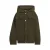 Like Flo corduroy overshirt – donkergroen