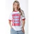 Colourful Rebel T-shirt met print – wit