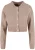 Urban Classics Gebreid vest  bruin gemêleerd