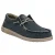 HEYDUDE Wally Gevlochten Polyester Heren Blauwe Nacht Instappers