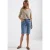 Street One Dames Bermuda jeans in Blauw