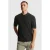Cast Iron regular polo gebreid zwart