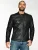 Top Gun leren jas TG20193086