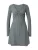 ABOUT YOU Gebreide jurk  smoky blue