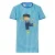 Fien & Teun T-Shirt LUUK AOP blue