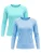 MEETWEE Top ‘UPF 50+’  blauw